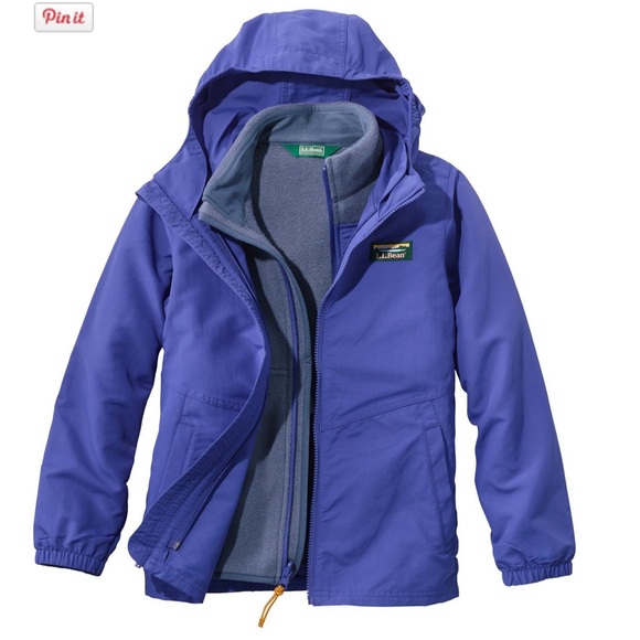L.L Bean kinds 3-in-1 Jacket - Picture 3 of 9